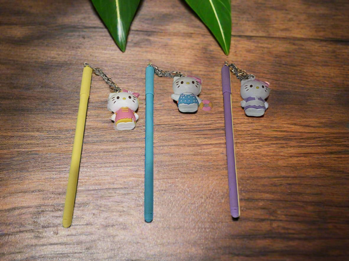 Kitty Keychain Pen